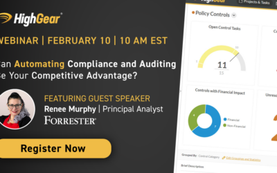 February 10, 2022 | Webinar: Can Automating Compliance and Auditing Be Your Competitive Advantage?