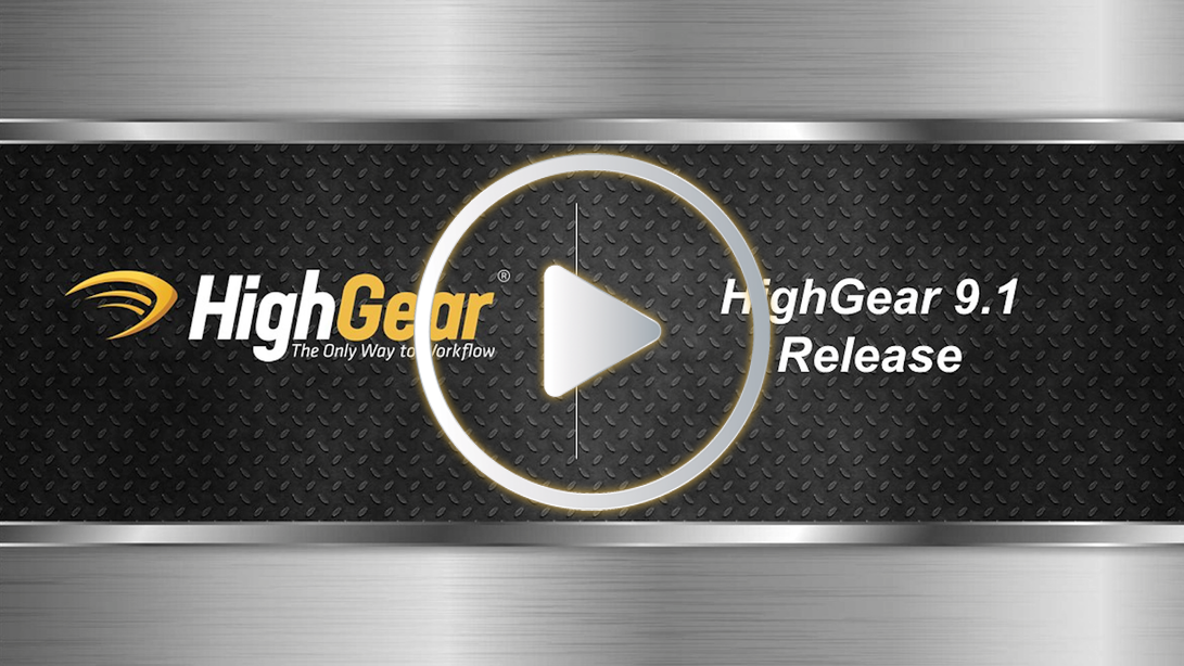 HighGear 9.1 Release Video