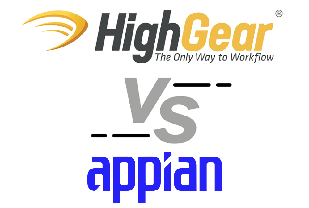 Appian Alternative 2024: HighGear vs. Appian Comparison
