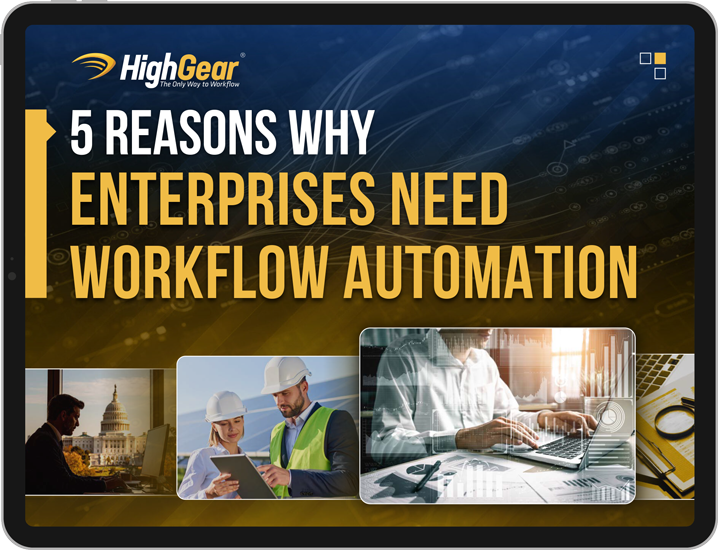 5 Reasons Why Enterprises Need Workflow Automation Cover