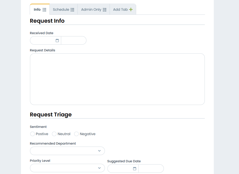 HighGear 10.3.3 form designer showing how easy to add and remove vertical space between fields and display text, giving you precise control over form layout.