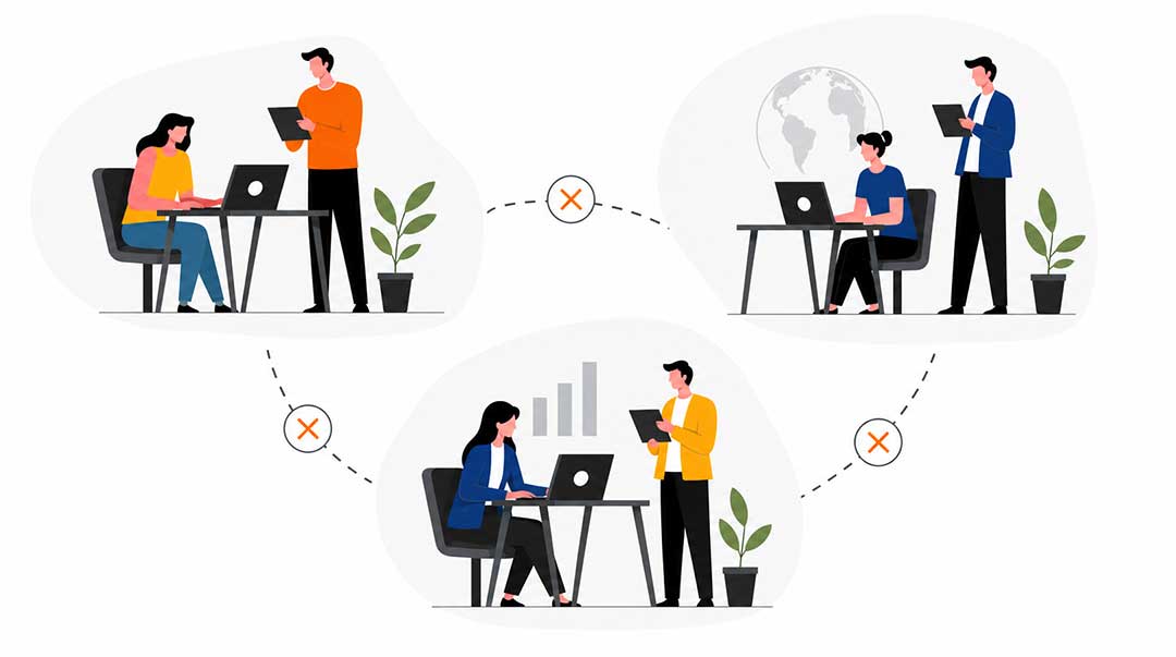 An illustration of Disconnected Processes