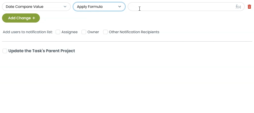 An animated image showing how the New Formula Language.